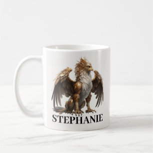Personlig Griffin Griffin fantasy Creature Kaffemugg