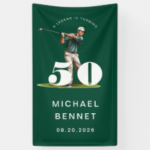 Personlig Grön Golf 50-årsdag