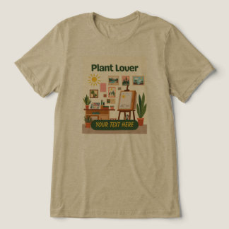 Personlig Grönska & Kreativ Arbetsplatsdesign T Shirt
