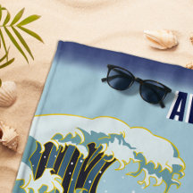 Personlig Grönt Dragon Blue Wave Red Sol