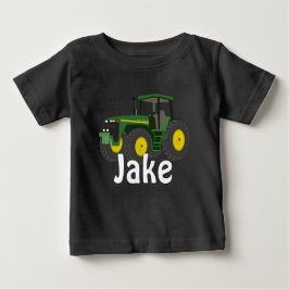 Personlig Grönt Tractor T Shirt