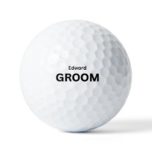 Personlig Groom Golfboll | Anpassad Bröllopsgolf
