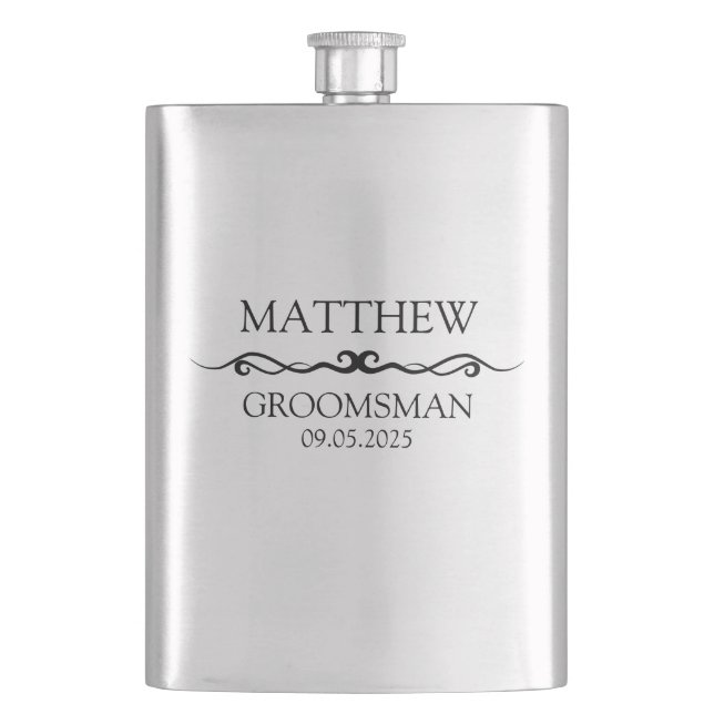 PERSONLIG GROOMSMAN GIFT FICKPLUNTA (Framsidan)