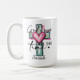 Personlig Gud är god hela tiden Kaffe Mugg