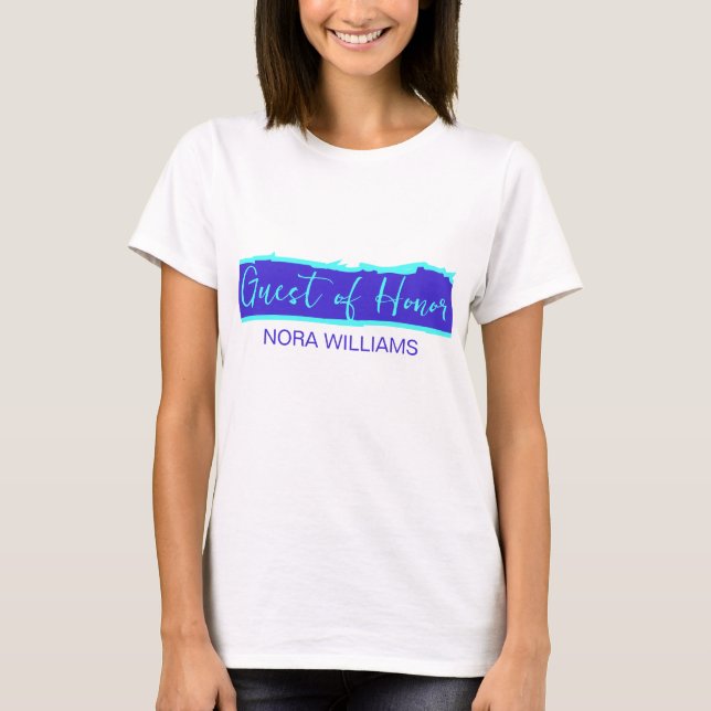 Personlig Guest of Honor T-Shirt (Framsida)