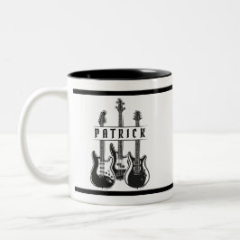 Personlig Guitar Player Gift Mugg för Guitarist