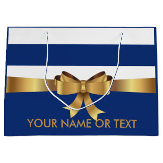 Personlig Guld, Blue Bold Rand Golden BOW