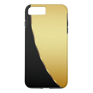 Personlig Guld Metall Elegant Modern Black