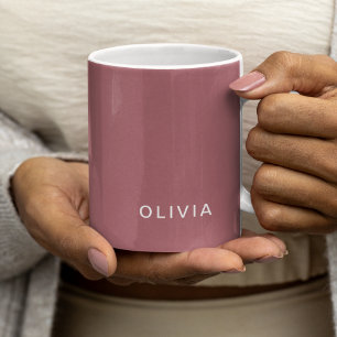 Personlig Guld Monogram Namn Kaffemugg