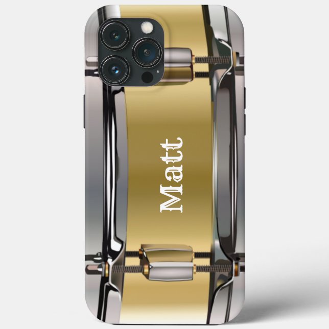 Personlig Guld Snare-trumma (Baksida)