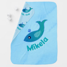 Personlig "Gulp, Gulp" Baby Blanket