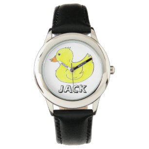 Personlig Gult Rubber Ducky Anka Duckie Watch Armbandsur