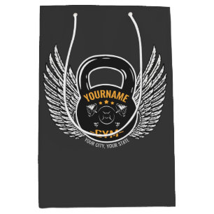 Personlig GYM Fitness Tränare Kettlebell