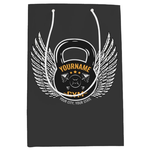 Personlig GYM Fitness Träning Kettlebell  (Framsidan)