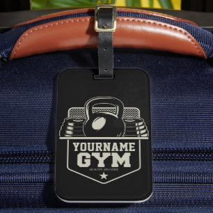 Personlig GYM Kettlebell Fitness Trainer Bagagebricka