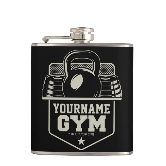 Personlig GYM Kettlebell Fitness Trainer Fickplunta (Framsidan)