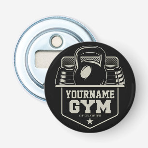 Personlig GYM Kettlebell Fitness Trainer Flasköppnare