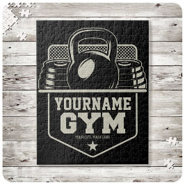 Personlig GYM Kettlebell Fitness Trainer Pussel