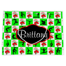 PERSONLIG GYMNASTICS CHRISTMAS GIFT BAG