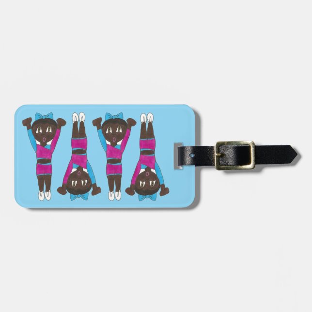 Personlig Gymnastics Dance Acrobatics Acro Gym Bagagebricka (Horisontell Framsida)