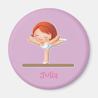Personlig Gymnastics Gifts Magnet