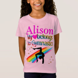 PERSONLIG GYMNASTICS GIRL T SHIRT