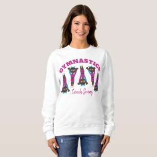 Personlig GYMNASTICS Gym Teacher Tumbling Coach Tee Shirt