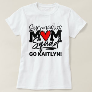 Personlig Gymnastics Mamma Squad T-Shirt