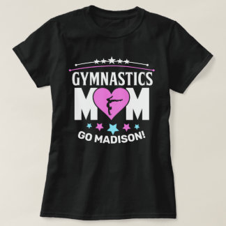 Personlig Gymnastics Mamma T-Shirt