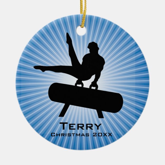Personlig Gymnastics Ornament (Framsidan)