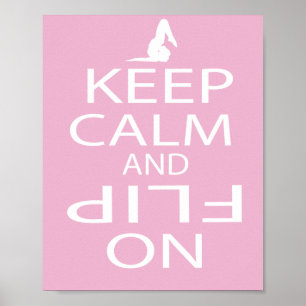 Personlig GYMNASTICS Poster