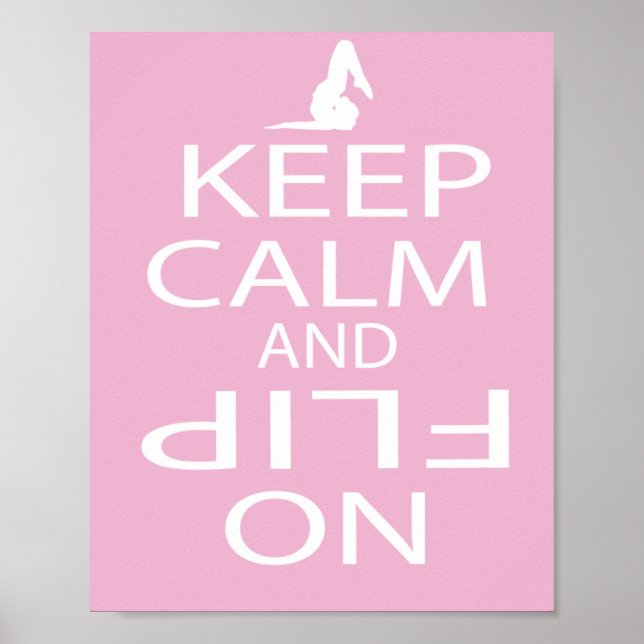 Personlig GYMNASTICS Poster (Framsidan)