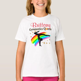 Personlig Gymnastics Queen Tee Shirt