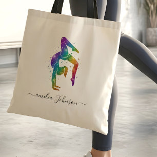 Personlig Gymnastik Glitter   Tygkasse