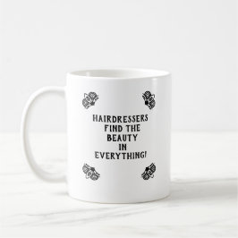 Personlig Hairdressers citat Kaffemugg