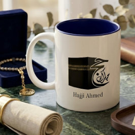Personlig Hajj Islamisk Kaaba Koffekopp Hajj Två-Tonad Mugg