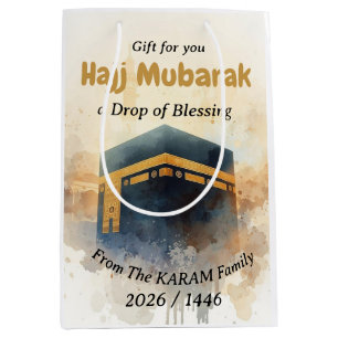 Personlig Hajj Mubarak-gåva för Hajj