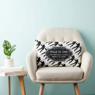 Personlig Hål på ett ligg Cave GOLFER's Lodge Lumbarkudde