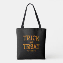 Personlig Halloween-ask 'Trick or Treat'
