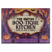 Personlig Halloween Boo-Tique-köket