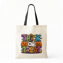 Personlig Halloween Bus eller godis Bag