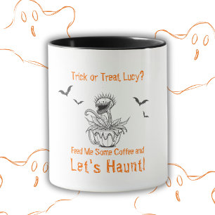 Personlig Halloween Carnivorous Plant Coffee Mugg