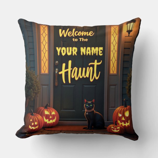 Personlig Halloween Dekorativ kudde (Framsida)