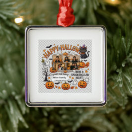 Personlig Halloween-familjdekoration & kläder - Sp Julgransprydnad Metall