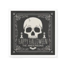 Personlig Halloween fest | Napkin