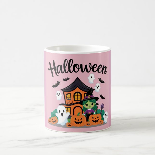 Personlig Halloween-gåvor för vänner och familj Kaffemugg (Center)