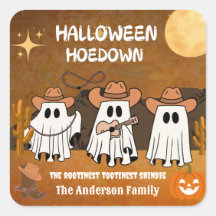 Personlig Halloween Hoedown Cowboy Ghost-fest