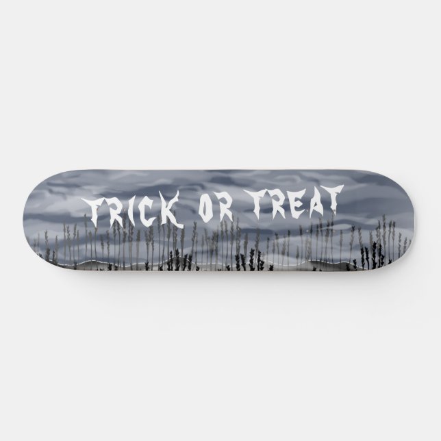 Personlig Halloween Horror Creepy Skateboard (Horz)