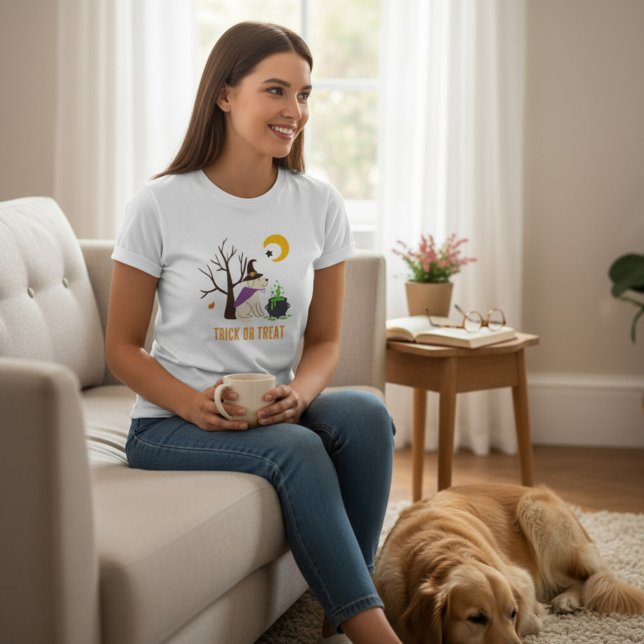 Personlig Halloween Hund T-Shirts (Skapare uppladdad)