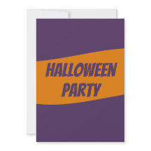 Personlig Halloween inbjudan kort